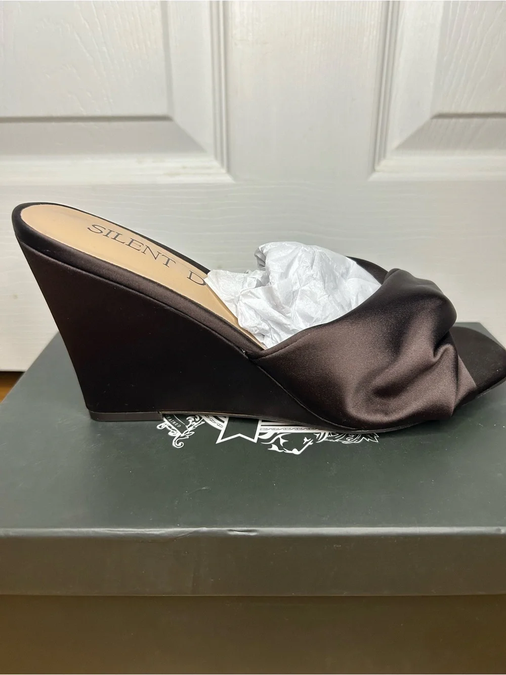 Silent D Katia Wedges Satin